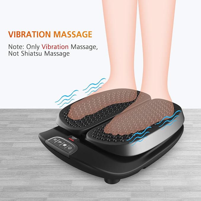 Snailax Vibration Foot Massager with Heat, Remote Control - Image 2