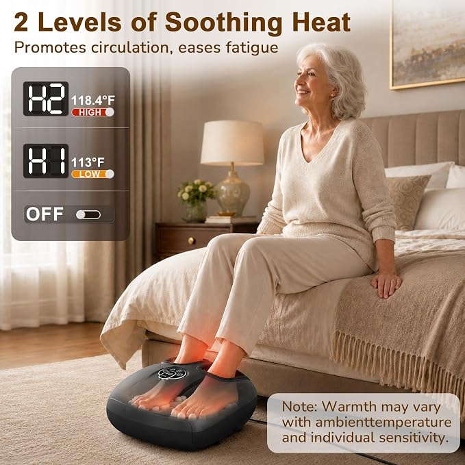 JZBRAIN Foot Massager for Plantar Fasciitis and Neuropathy, 2026 Upgraded - Image 4