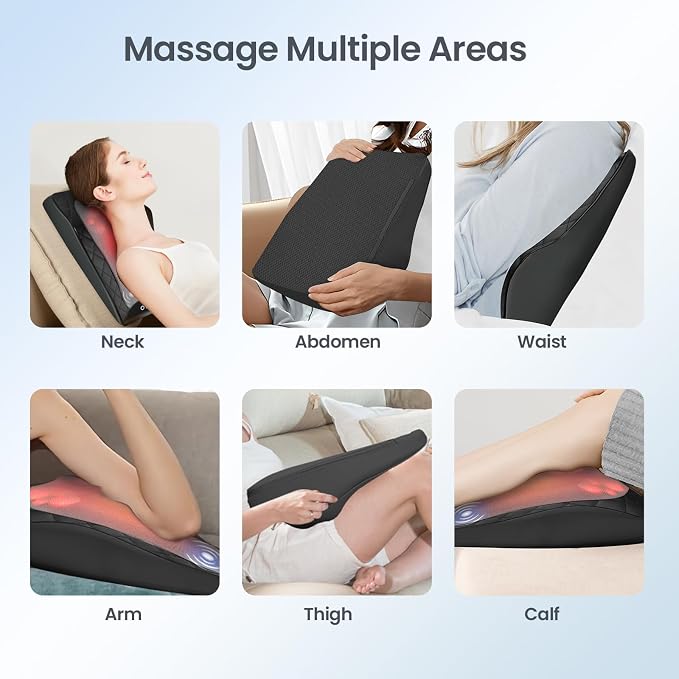 CuPiLo Back and Neck Massager with Heat &Vibration, FSA Eligible HSA Store - Image 7