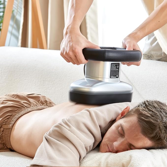 VEVOR Chiropractic Massager, 400-4600rpm Variable Speed Professional Vibrating Massager, Handheld Chiropractic Orbital Body Massager for Back, Neck, Shoulder Muscle Relief - Image 8