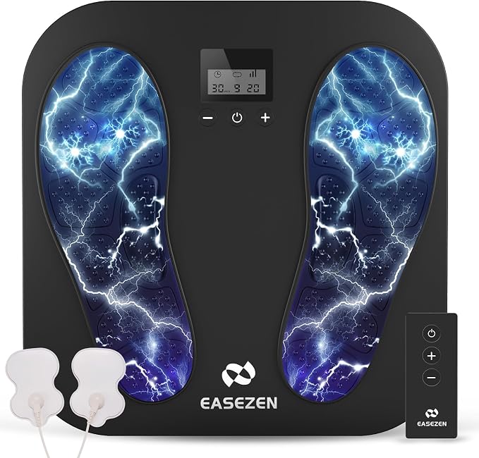 EaseZen EMS Foot Massager for Neuropathy, Plantar Fasciitis and Pain Relief by EaseZen