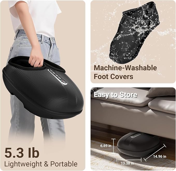 CuPiLo Foot Massager with Heat for Plantar Fasciitis, FSA Eligible HSA - Image 8