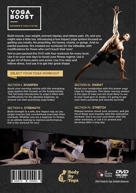 Yoga Boost – Beginners Yoga for Men & Women For Those Who Don't Normally Do Yoga | Build Strength, Improve Mobility & Soothe Sore Muscles, Even If You Can't Touch Your Toes | For Stiff Bodies & Busy Lives Of All Ages - Image 9