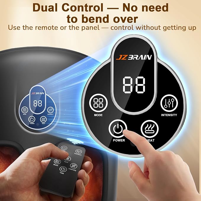JZBRAIN Foot Massager for Plantar Fasciitis and Neuropathy, 2026 Upgraded - Image 2