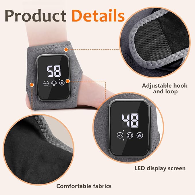 Foot Renew Massager 2026, Portable Foot Massage with Vibration & Heat, 2Pcs - Image 7