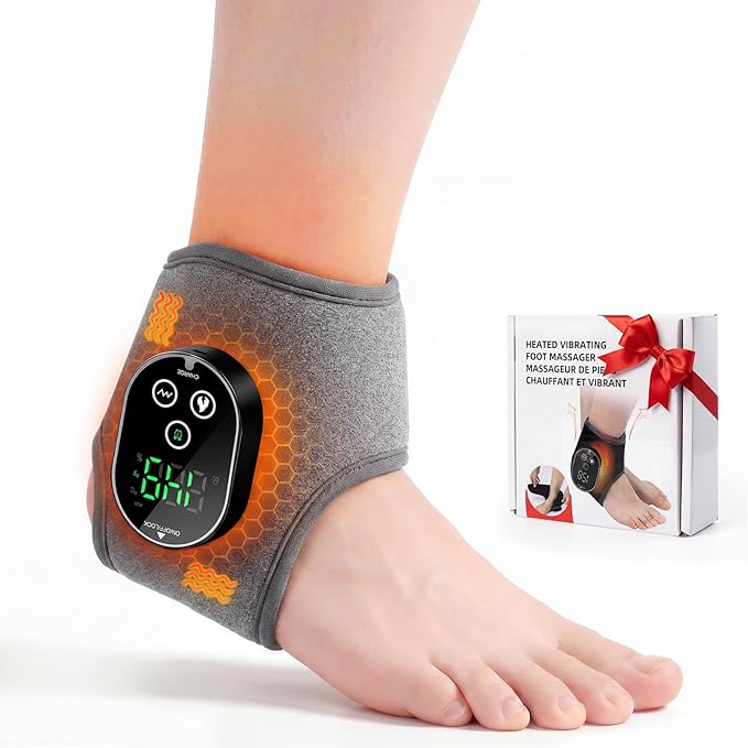Foot Massager for Neuropathy Plantar Fasciitis, Foot Renew Ankle Massager by BETOLEAN