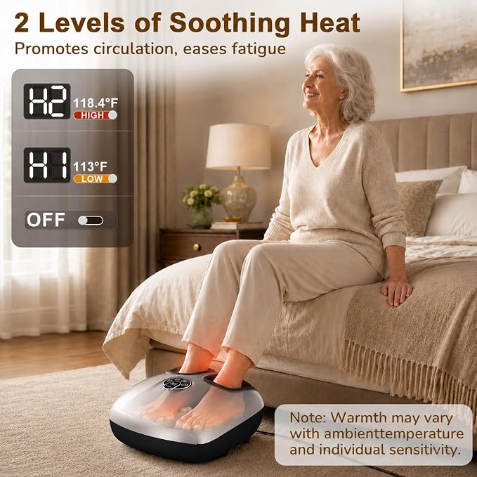 JZBRAIN Foot Massager for Plantar Fasciitis and Neuropathy, 2026 Upgraded - Image 4