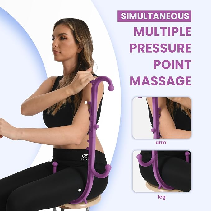 Ranarose Deep Tissue Back & Neck Massager for Body Muscle Pain Relief - Image 6