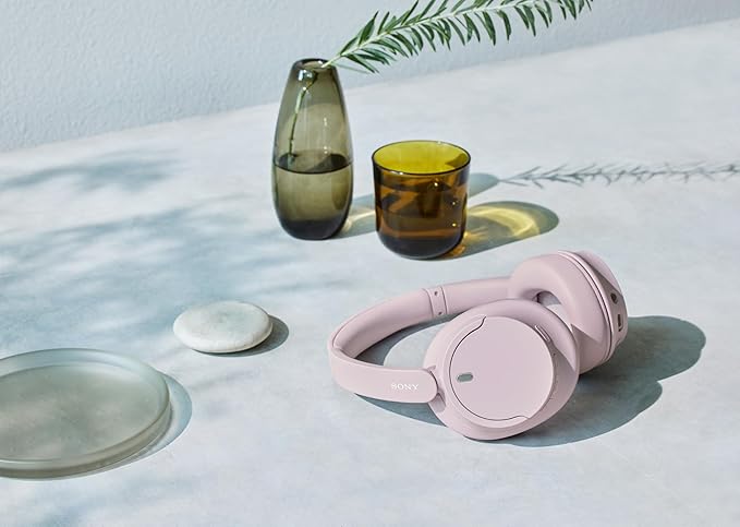 Sony WH-CH720N Wireless Noise Cancelling Over-Ear Headphones, Pink | Comfortable Lightweight Design, Dual Noise Sensor technology, Up to 35 Hrs Battery with Quick Charging, Multipoint Connection - Image 2