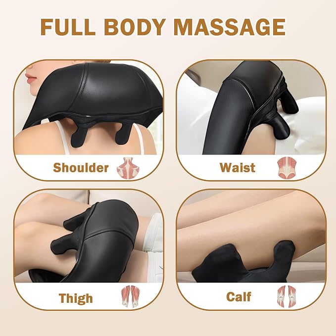Joyset Cordless Neck and Shoulder Massager with Heat, 4D Shiatsu Kneading - Image 6
