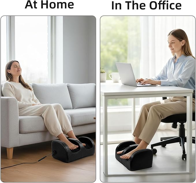 cotsoco Foot Massager with Heat, Foot Massager for Foot Massage and Calf Massage,Foot and Calf Massager with Roller, Feet Massager Suitable for Relax at Home or Office, Gifts for Mom Dad Women Men - Image 6