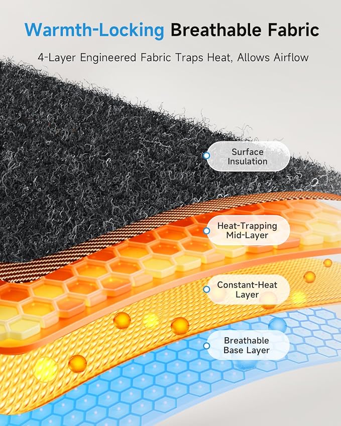 Cordless Heating Pad for Lower Back Pain Relief - Image 8