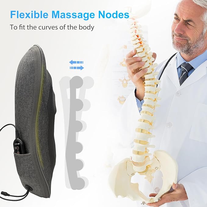 CooCoCo HSA Store Eligible Shiatsu Back Massager with Heat, for Office Home - Image 4