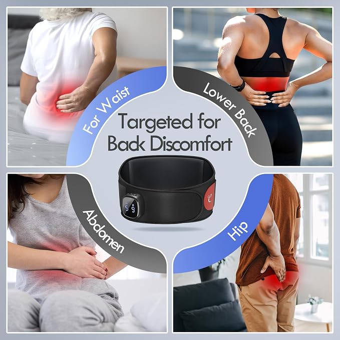 Comfytemp Cordless Portable Heating Pad with Massager for Lower Back FSA - Image 7
