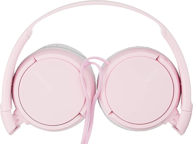 Sony ZX Series Wired On-Ear Headphones, Pink MDR-ZX110 - Image 5