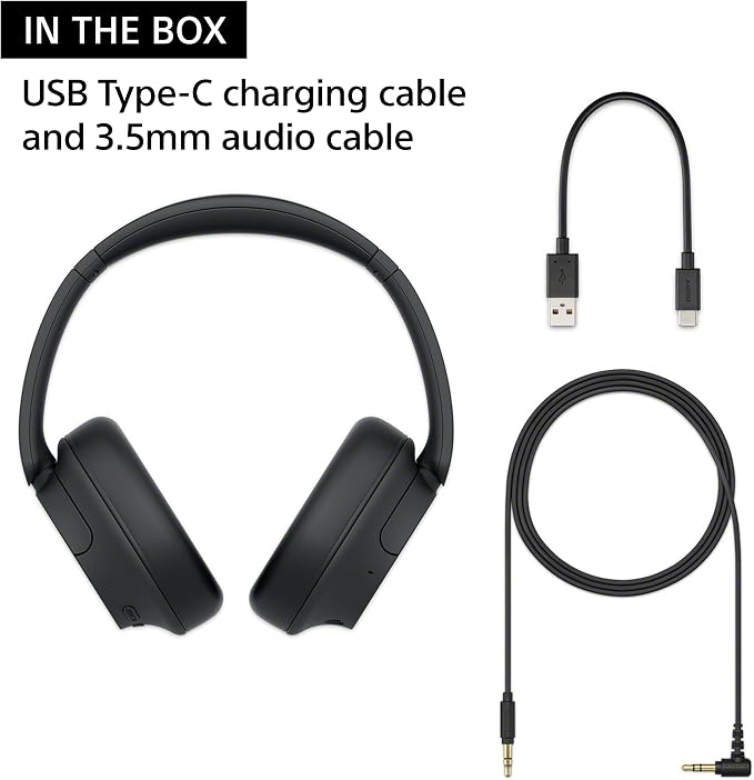 Sony WH-CH720N Wireless Noise Cancelling Over-Ear Headphones, Pink | Comfortable Lightweight Design, Dual Noise Sensor technology, Up to 35 Hrs Battery with Quick Charging, Multipoint Connection - Image 7
