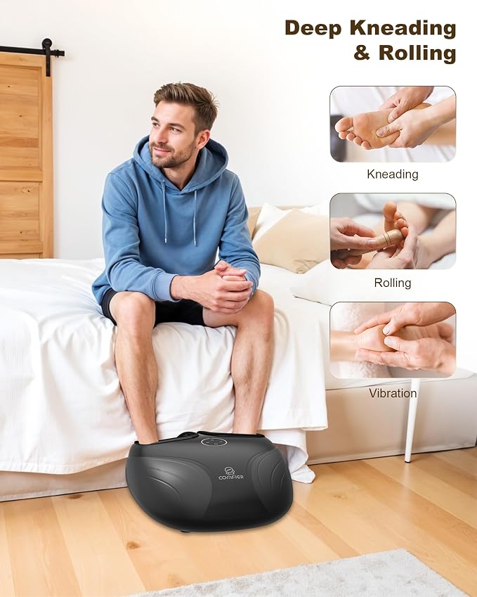 COMFIER Foot Massager with Heat - Image 3