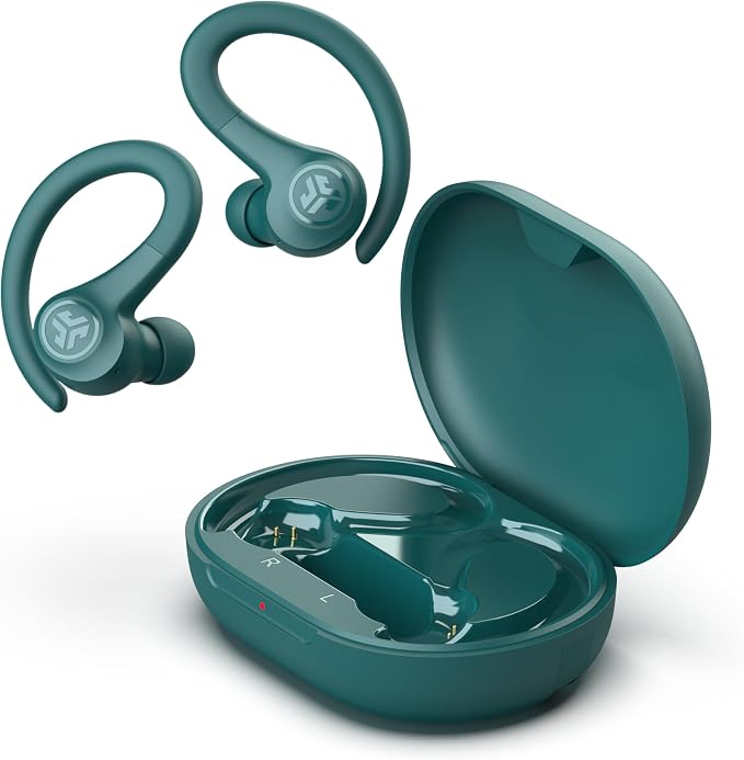 JLab, Go Sport+, True Wireless Workout Earbuds, Bluetooth Sport Earbuds, Clear Calling, Teal - Image 6