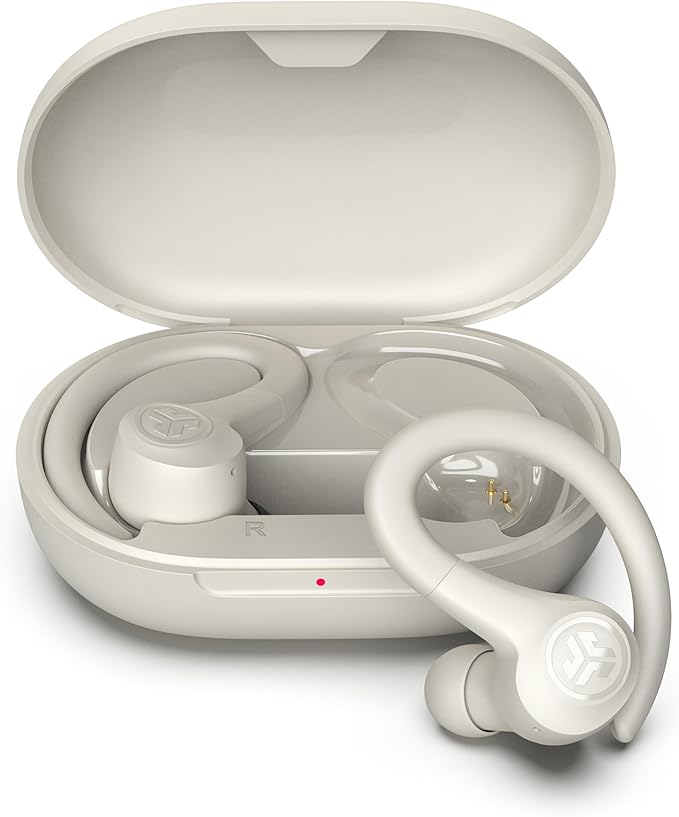 JLab, Go Sport+, True Wireless Workout Earbuds, Bluetooth Sport Earbuds, Clear Calling, Sand by JLab