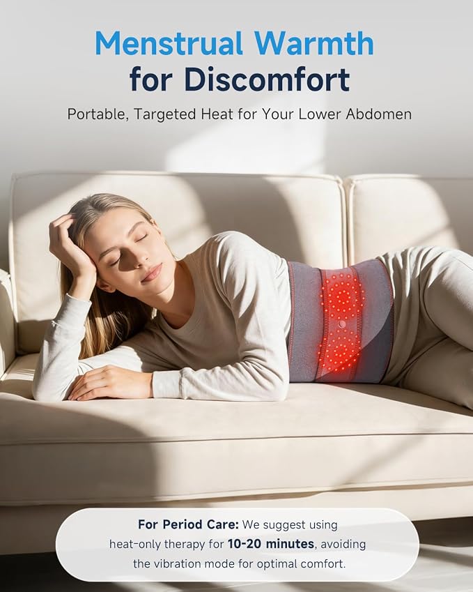 Cordless Heating Pad for Lower Back Pain Relief - Image 7