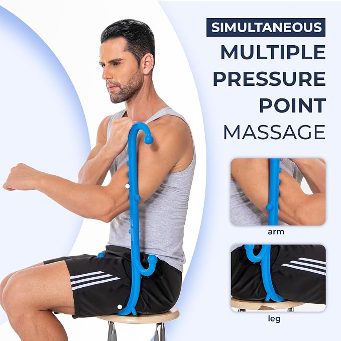 Ranarose Deep Tissue Back & Neck Massager for Body Muscle Pain Relief - Image 6