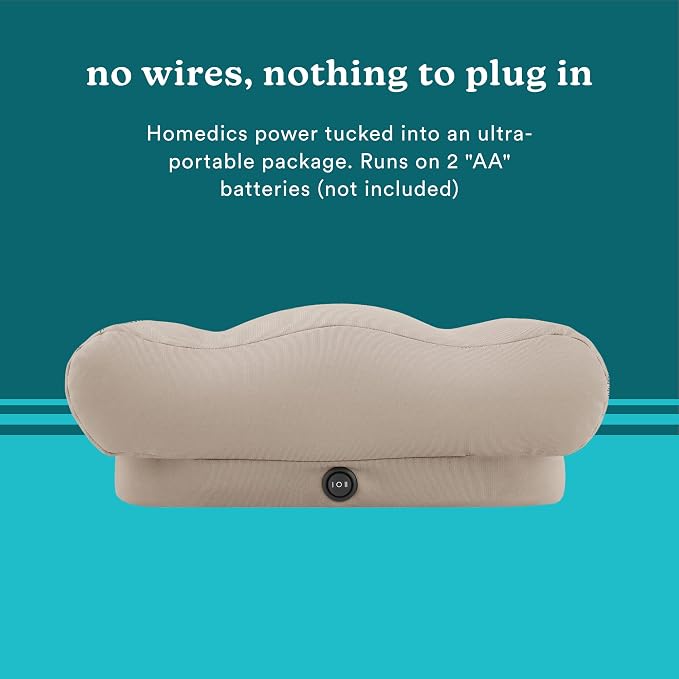 Homedics Comfy Footrest Massager, Soothes Tired Feet and Toes - Image 4