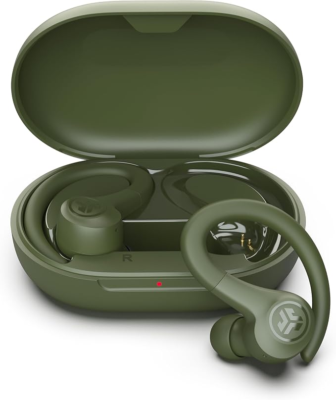 JLab, Go Sport+, True Wireless Workout Earbuds, Bluetooth Sport Earbuds, Clear Calling, Green by JLab