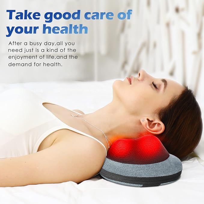 Papillon Back Massager for Pain Relief Deep Tissue with Heat, Gifts for Men - Image 3