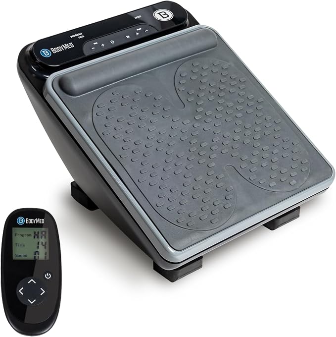 BodyMed Foot Massager | Deep Tissue Vibration Massage Therapy | At-Home Massager with Remote Control | Fast Relief from Neuropathy, Plantar Fasciitis, Improves Circulation by BodyMed