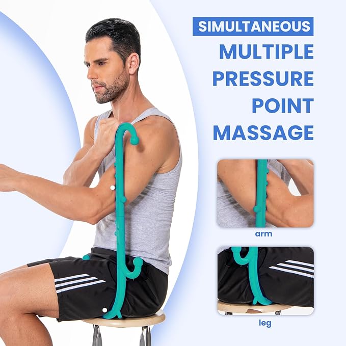 Ranarose Deep Tissue Back & Neck Massager for Body Muscle Pain Relief - Image 7