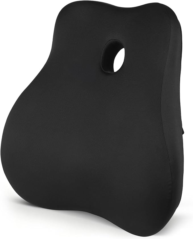 Back Support Pillow with Contoured Design by Unknown