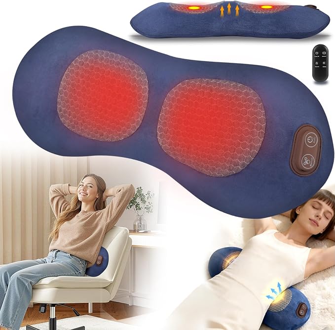 3-in-1 Wireless Lower Back Massager with Heat, Air Compression & Vibration by Unknown