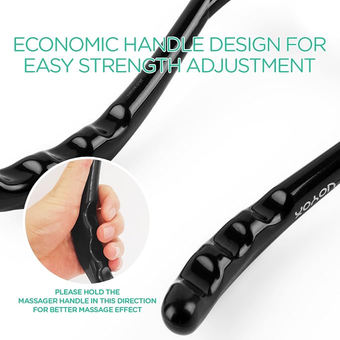 VOYOR Neck Massager Shiatsu Deep Tissue Dual Trigger Point for Pain Relief - Image 5