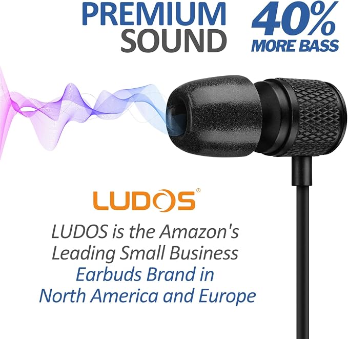 LUDOS Ultra USB C Headphones for iPhone 17 16 15 Pro Max Plus Air iPad Pro, 5 Years Warranty, Magnetic USB-C Earbuds for Samsung Galaxy S24 S23 Ultra S22 S21 FE S20 A55 A54 A53, USB Type C Earphones - Image 8