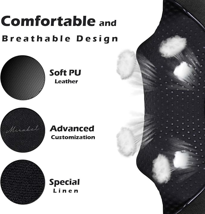 Shiatsu Neck Back & Shoulder Massager with Heat for Pain Relief Deep Tissue - Image 4