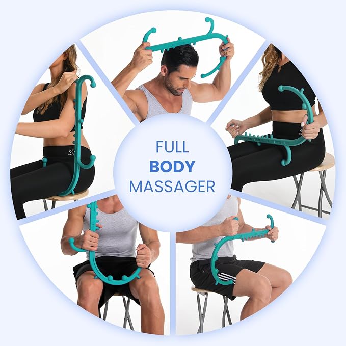 Ranarose Deep Tissue Back & Neck Massager for Body Muscle Pain Relief - Image 6