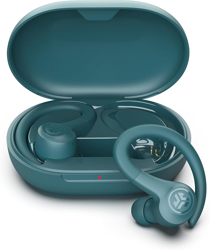 JLab, Go Sport+, True Wireless Workout Earbuds, Bluetooth Sport Earbuds, Clear Calling, Teal by JLab