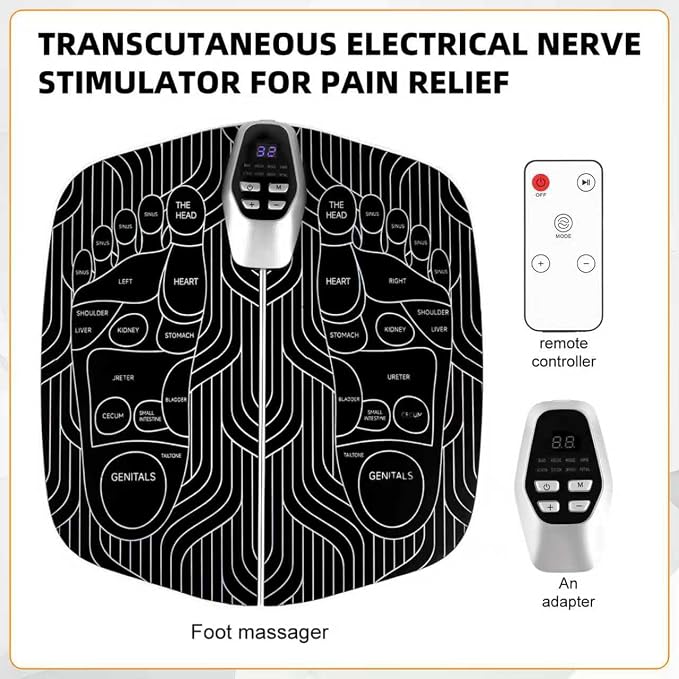 EMS Foot Stimulator (HK701A),Transcutaneous Electrical Nerve Stimulator for Pain Relief,EMS Foot Massager for Stimulate Healthy Muscles,Improve and facilitate Muscle Performance, Portable - Image 2