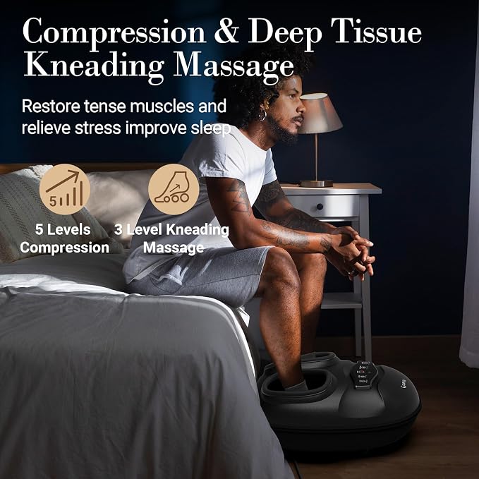 CuPiLo Smart Foot Massager with APP, FSA Eligible HSA - 2026 New Version - Image 5