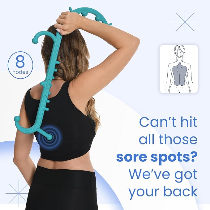 Ranarose Deep Tissue Back & Neck Massager for Body Muscle Pain Relief - Image 3