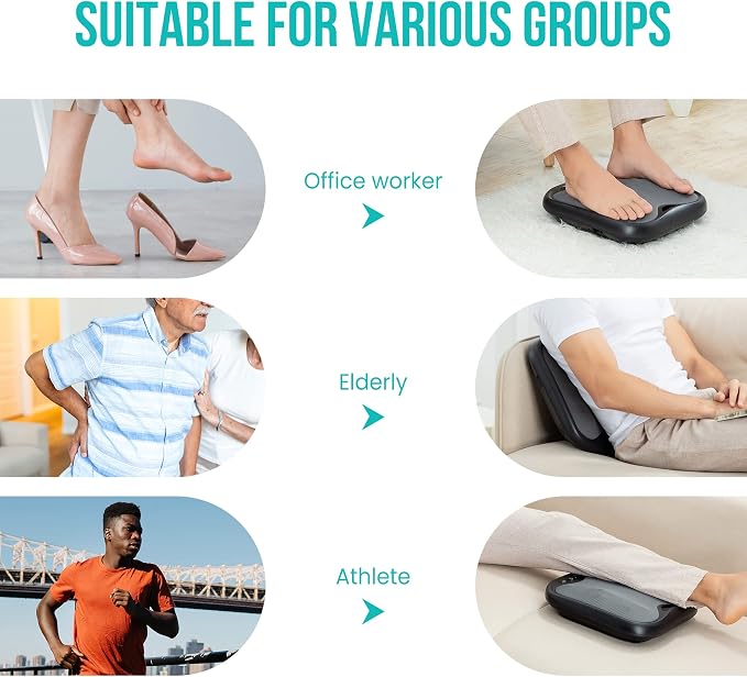 Snailax Shiatsu Foot Massager with Heat, FSA Eligible Massage Tools - Image 7