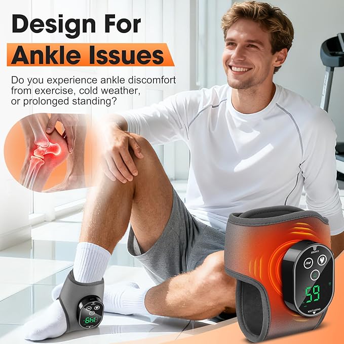 Foot Massager for Neuropathy Plantar Fasciitis, Foot Renew Ankle Massager - Image 3