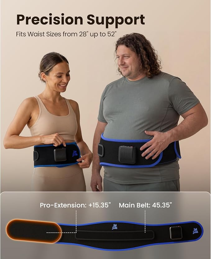 BOB AND BRAD ThermoRed Heating Pad Belt Massager for Lower Back Red Light - Image 6