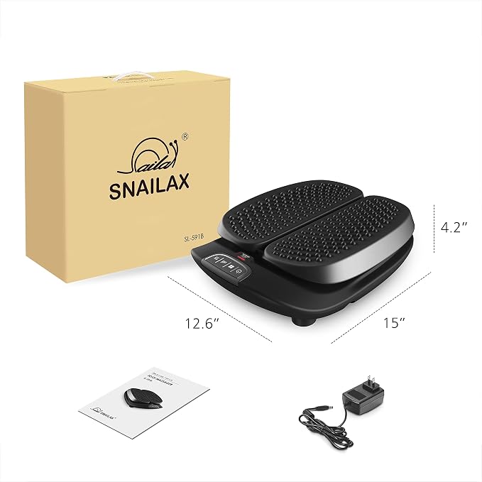 Snailax Vibration Foot Massager with Heat, Remote Control - Image 8