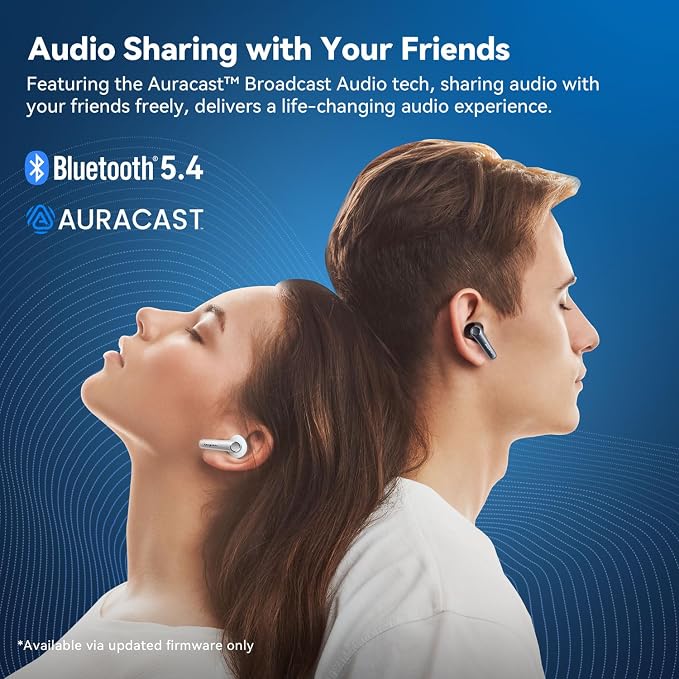EarFun Air Pro 4 Adaptive Hybrid Noise Canceling Wireless Earbuds, Qualcomm Snapdragon Sound, aptX™ Lossless, 6 Mics AI CVC 8.0 Call, LDAC Hi-Res Audio, 52H Playtime, Bluetooth 5.4, in-Ear Detection | Qualcomm Snapdragon Sound, aptX Lossless, LDAC Hi-R... - Image 8