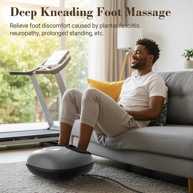 CuPiLo FSA Eligible Foot Massager with Heat for Tired Feet & Neuropathy - Image 5