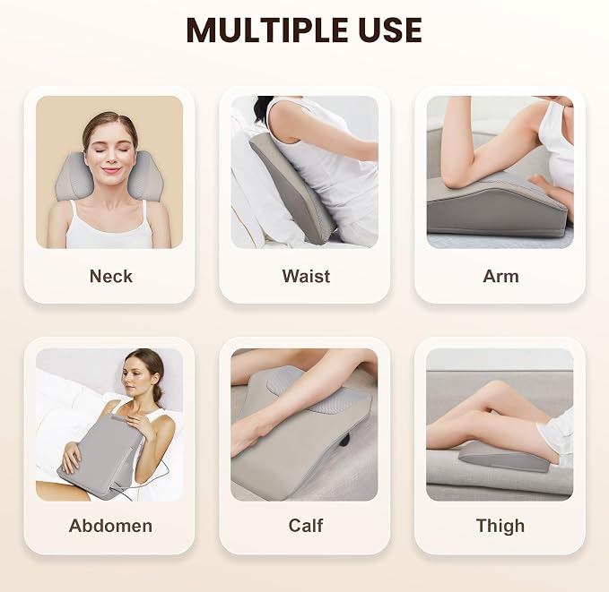 Heycool Shiatsu Neck Back Massager, FSA Eligible HSA Massage Pillow - Image 7