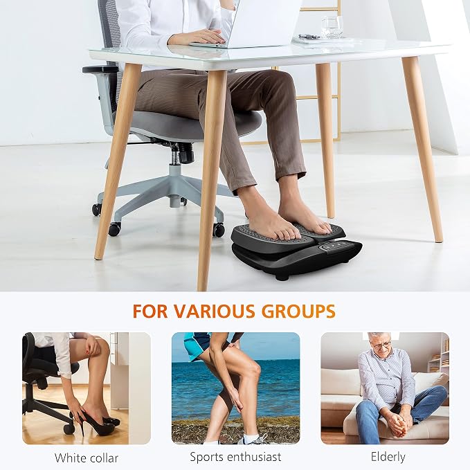Snailax Vibration Foot Massager with Heat, Remote Control - Image 7