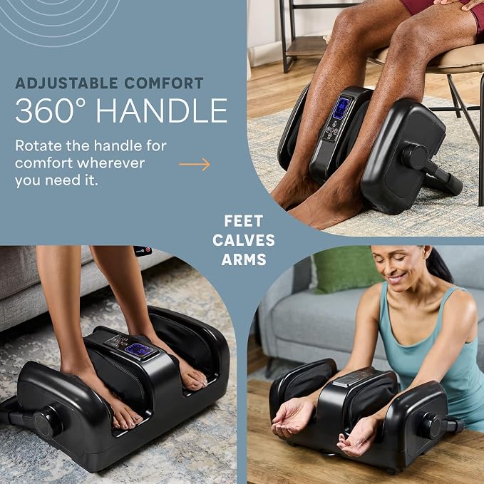LifePro SoleSerene Foot Massager Shiatsu Heated Feet Massage Machine Device - Image 4