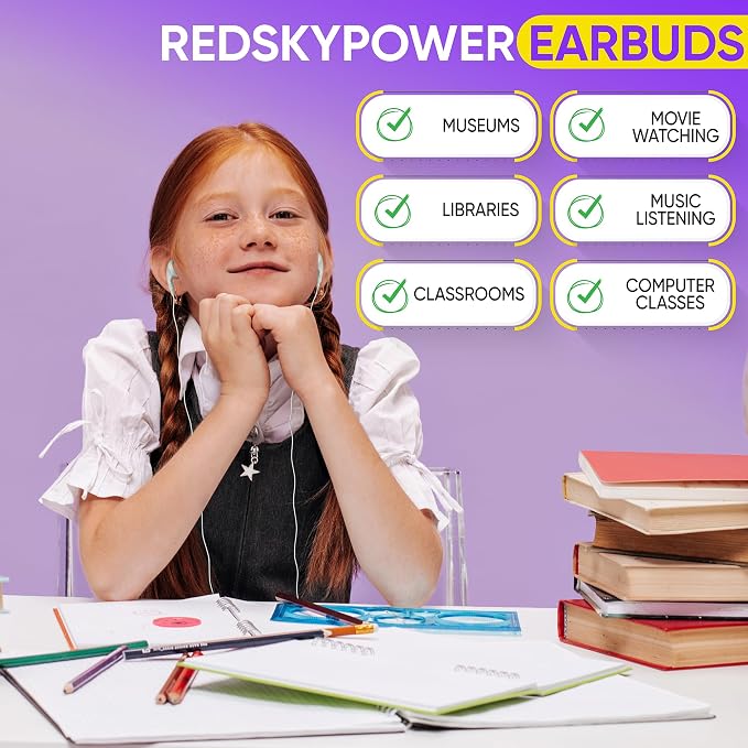 50 Pack Bulk Wired Earphones, In Ear Earbud Headphones with 3.5mm Jack, 4ft Tangle Free Cable, Comfortable Fit, Affordable and Cost Effective, Ideal for School Classroom Testing Students, Black - Image 4